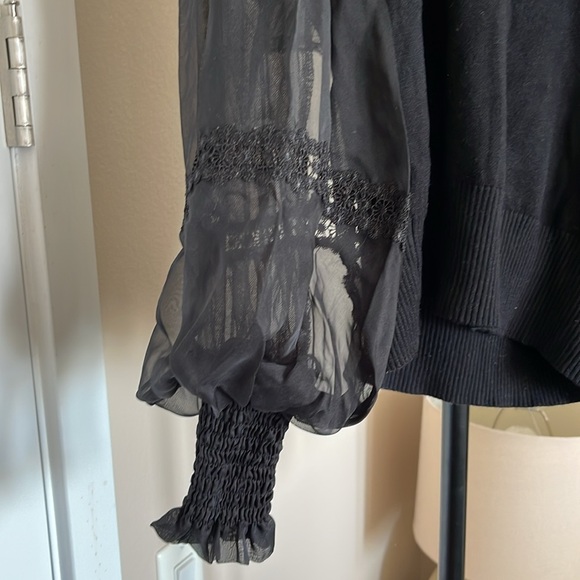 JJ’s Fairyland  Goth/Emo high-collar blouse. Small - Picture 6 of 6